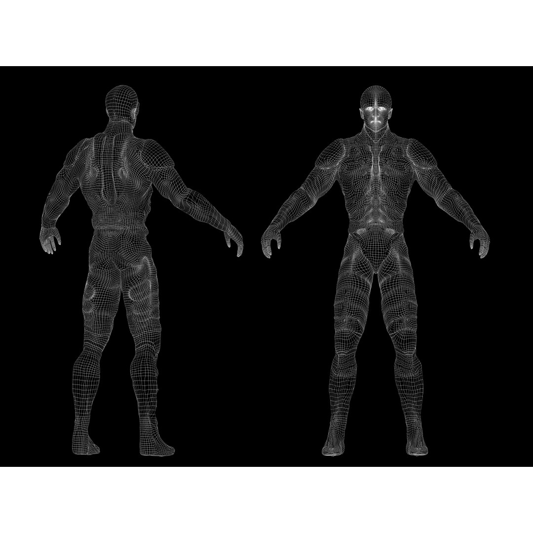 Engineer 3D Model – Low Poly Sci-Fi Character, FBX, Rigged