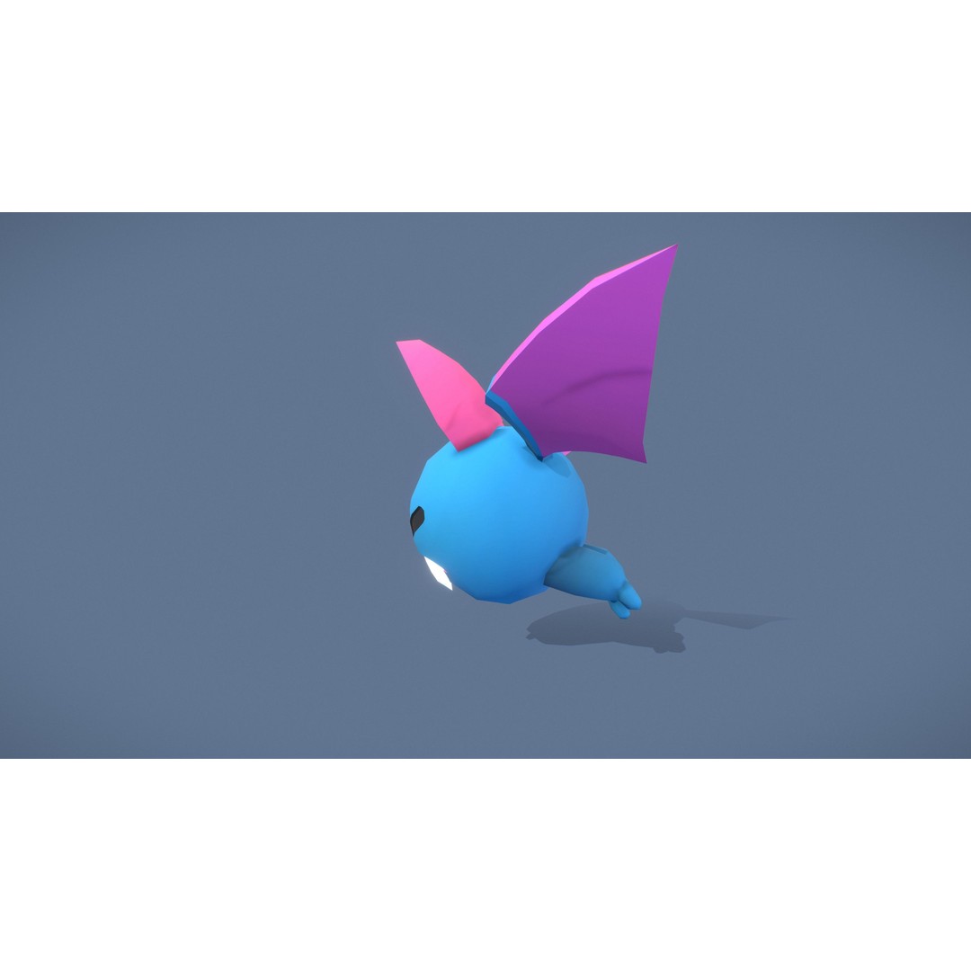 Cartoon Characters 3D Model – Low Poly Game Asset, Rigged & Animated - View 105