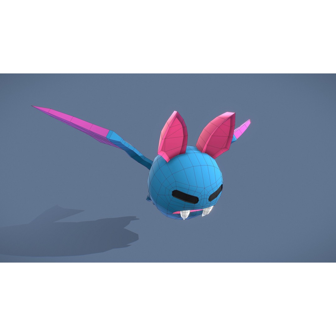 Cartoon Characters 3D Model – Low Poly Game Asset, Rigged & Animated - View 108