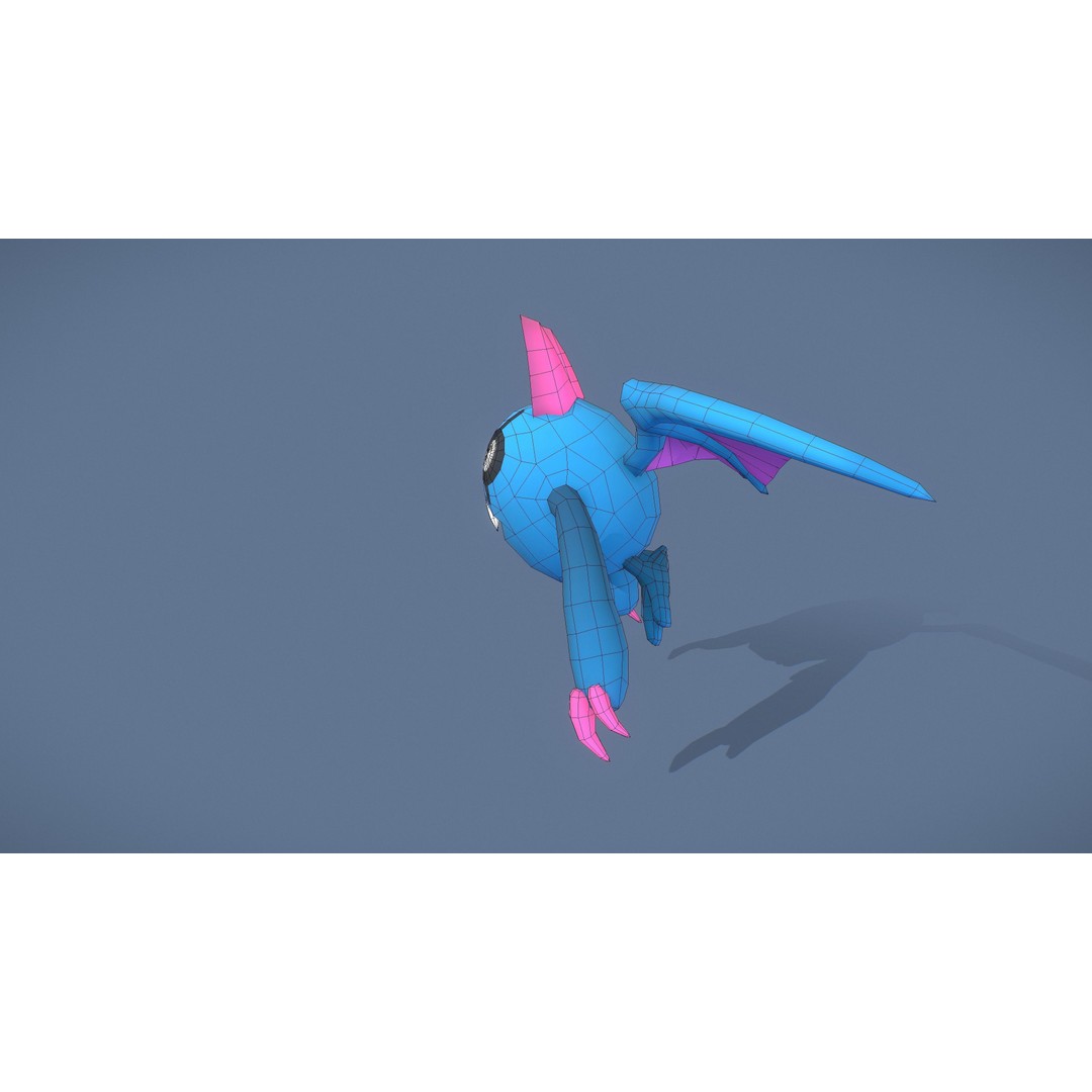 Cartoon Characters 3D Model – Low Poly Game Asset, Rigged & Animated - View 113