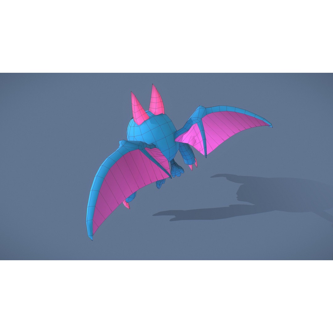 Cartoon Characters 3D Model – Low Poly Game Asset, Rigged & Animated - View 114