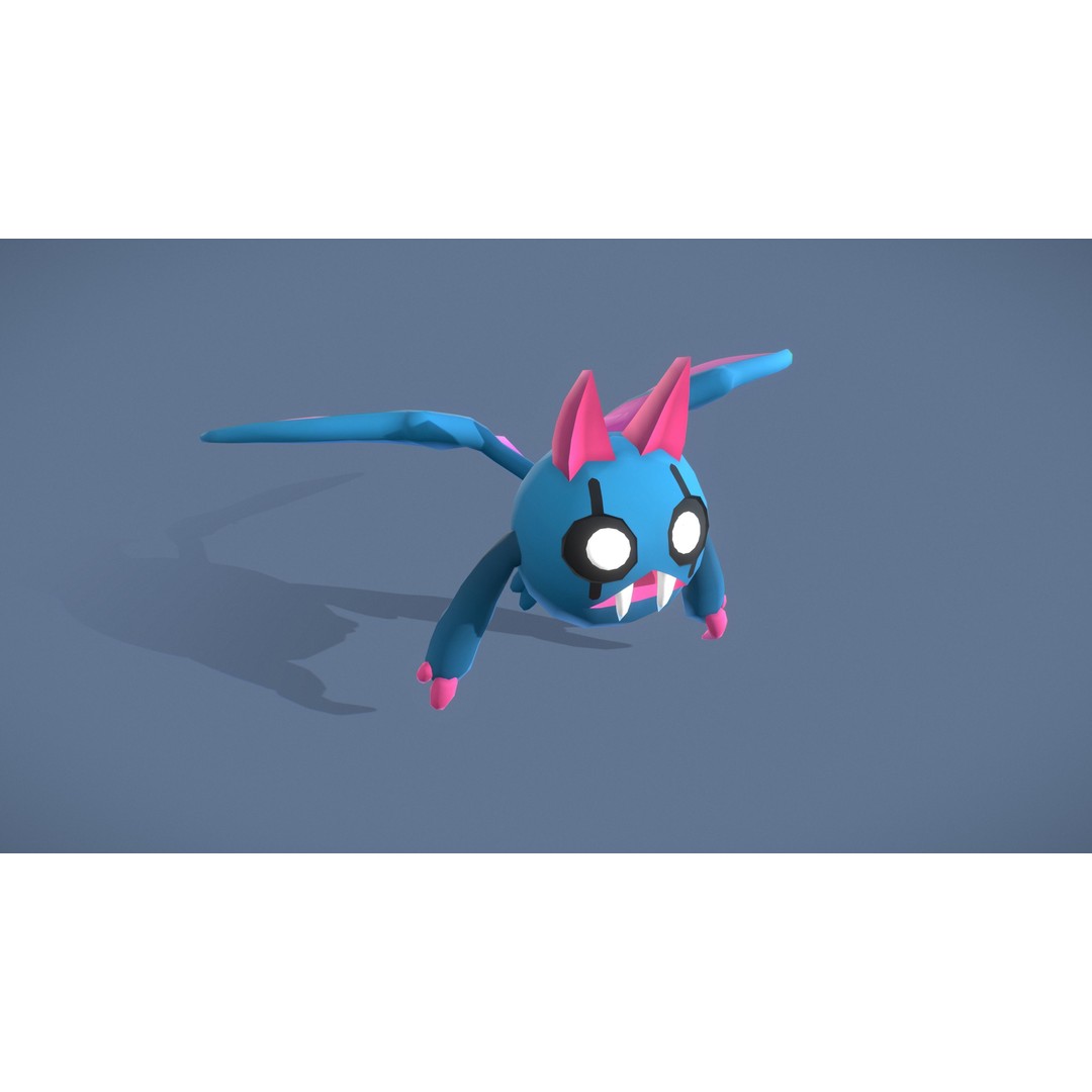 Cartoon Characters 3D Model – Low Poly Game Asset, Rigged & Animated - View 119
