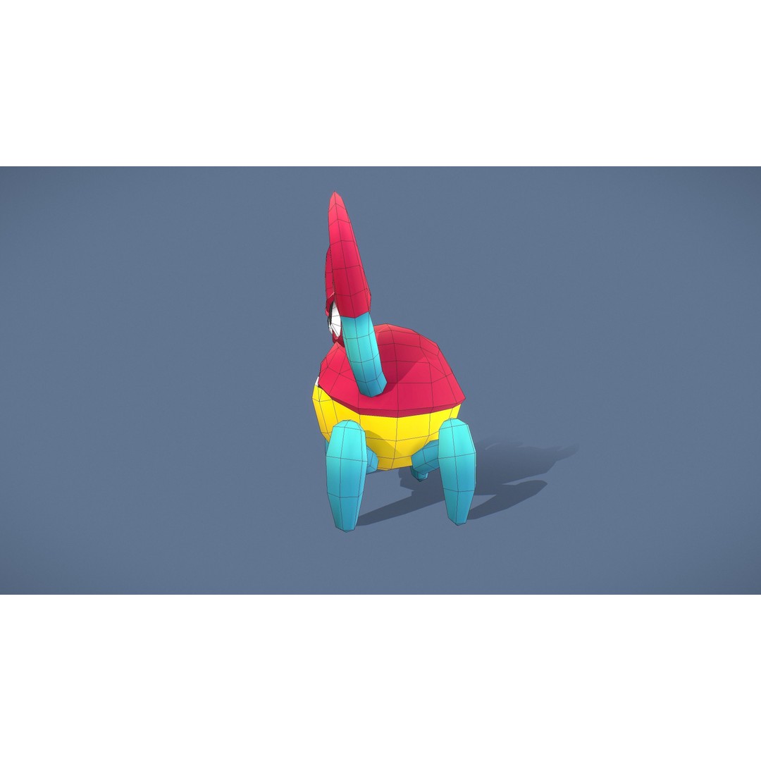 Cartoon Characters 3D Model – Low Poly Game Asset, Rigged & Animated - View 138