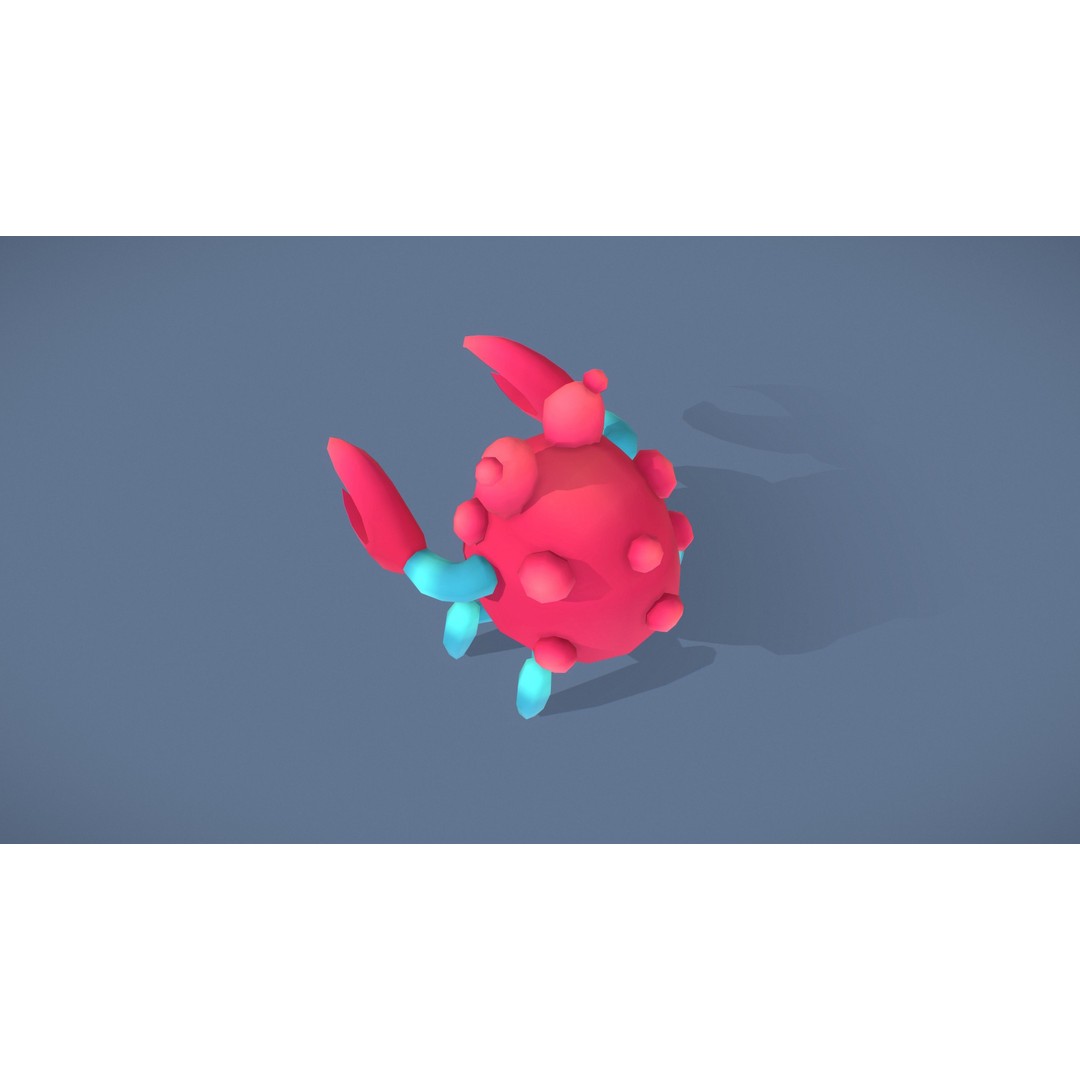 Cartoon Characters 3D Model – Low Poly Game Asset, Rigged & Animated - View 143