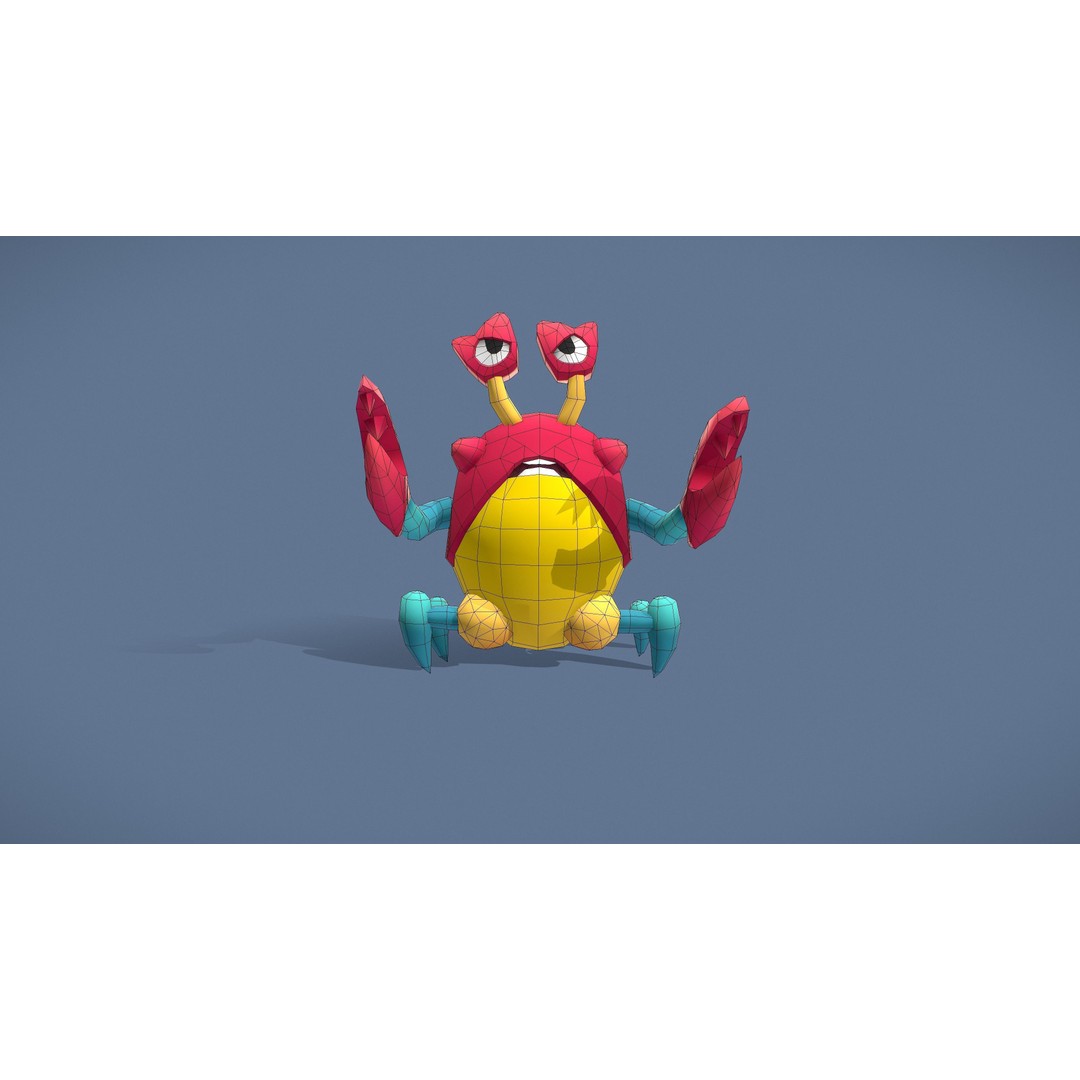 Cartoon Characters 3D Model – Low Poly Game Asset, Rigged & Animated - View 145