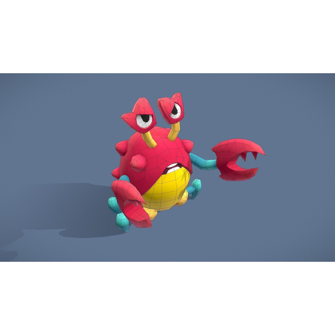 Cartoon Characters 3D Model – Low Poly Game Asset, Rigged & Animated - View 147
