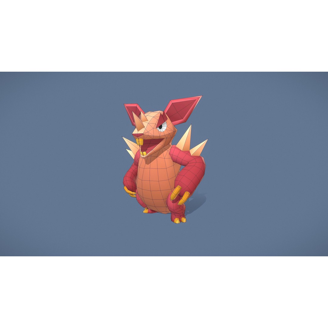 Cartoon Characters 3D Model – Low Poly Game Asset, Rigged & Animated - View 17