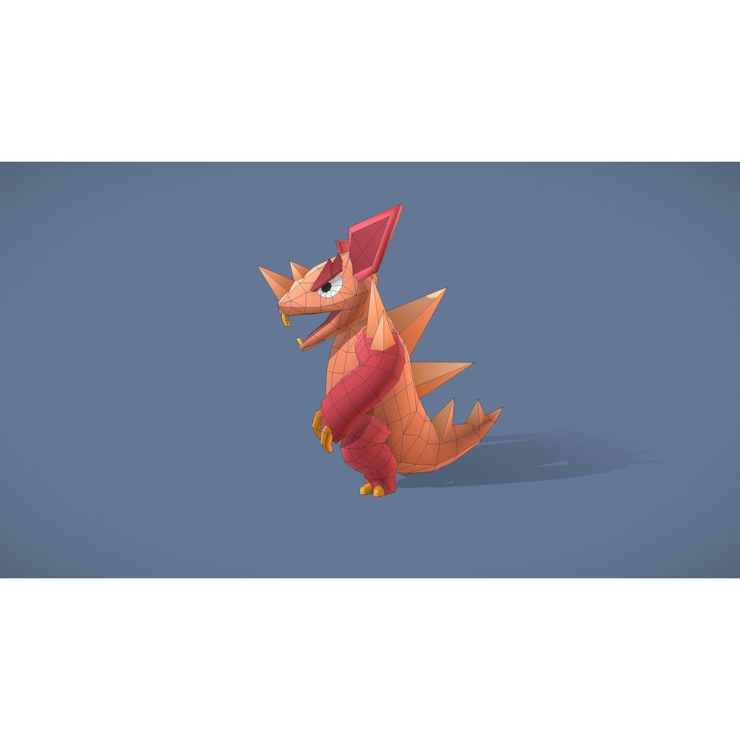 Cartoon Characters 3D Model – Low Poly Game Asset, Rigged & Animated - View 18