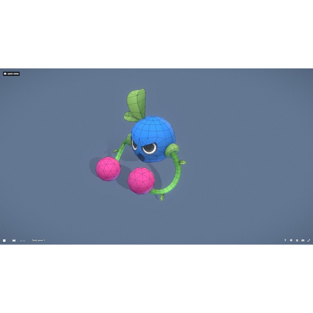 Cartoon Characters 3D Model – Low Poly Game Asset, Rigged & Animated - View 41