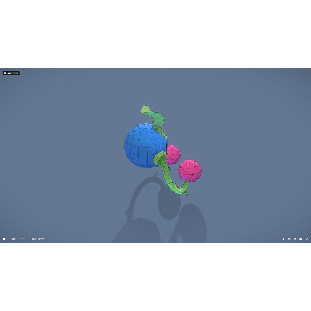 Cartoon Characters 3D Model – Low Poly Game Asset, Rigged & Animated - View 42