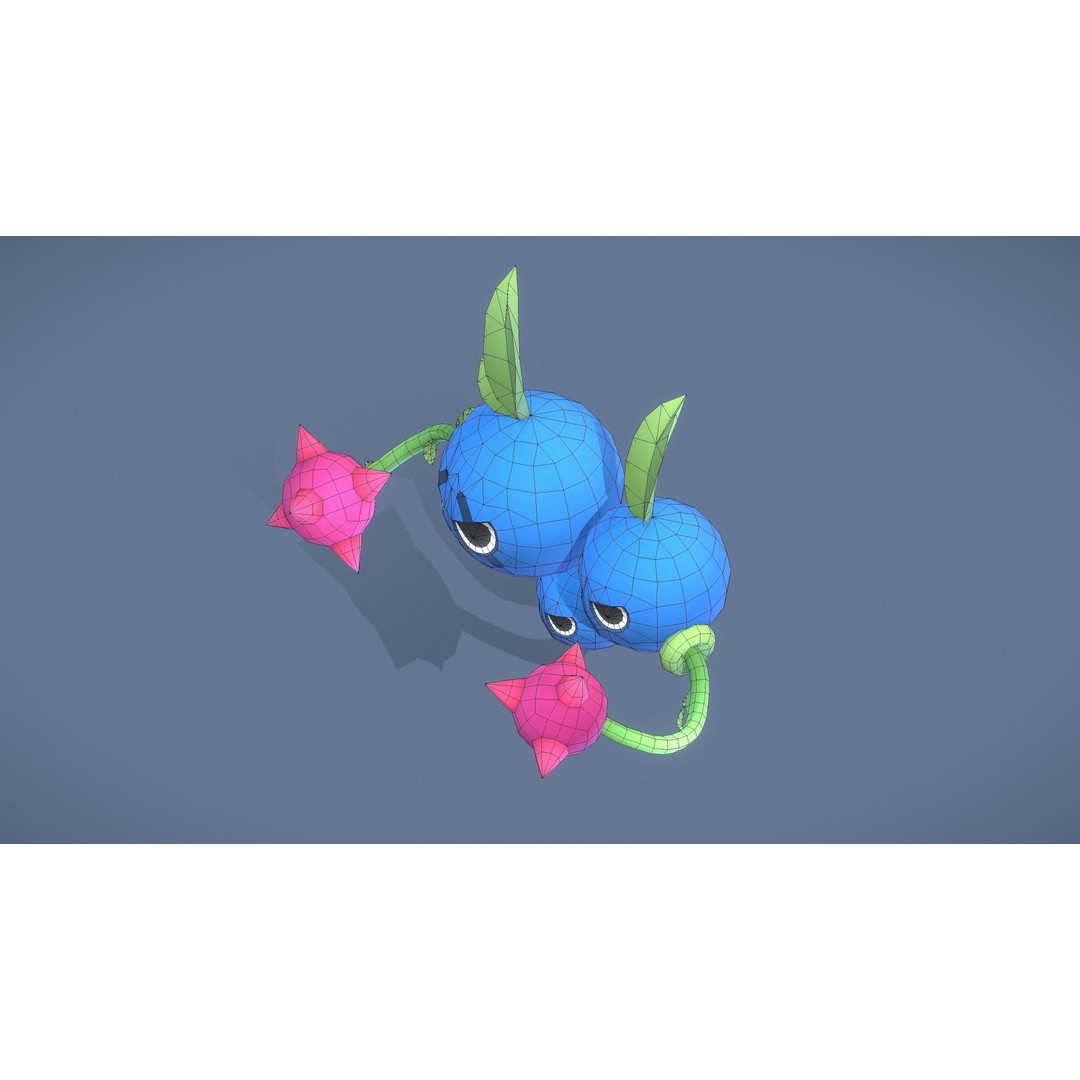 Cartoon Characters 3D Model – Low Poly Game Asset, Rigged & Animated - View 45