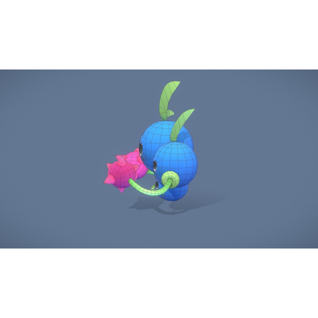 Cartoon Characters 3D Model – Low Poly Game Asset, Rigged & Animated - View 47