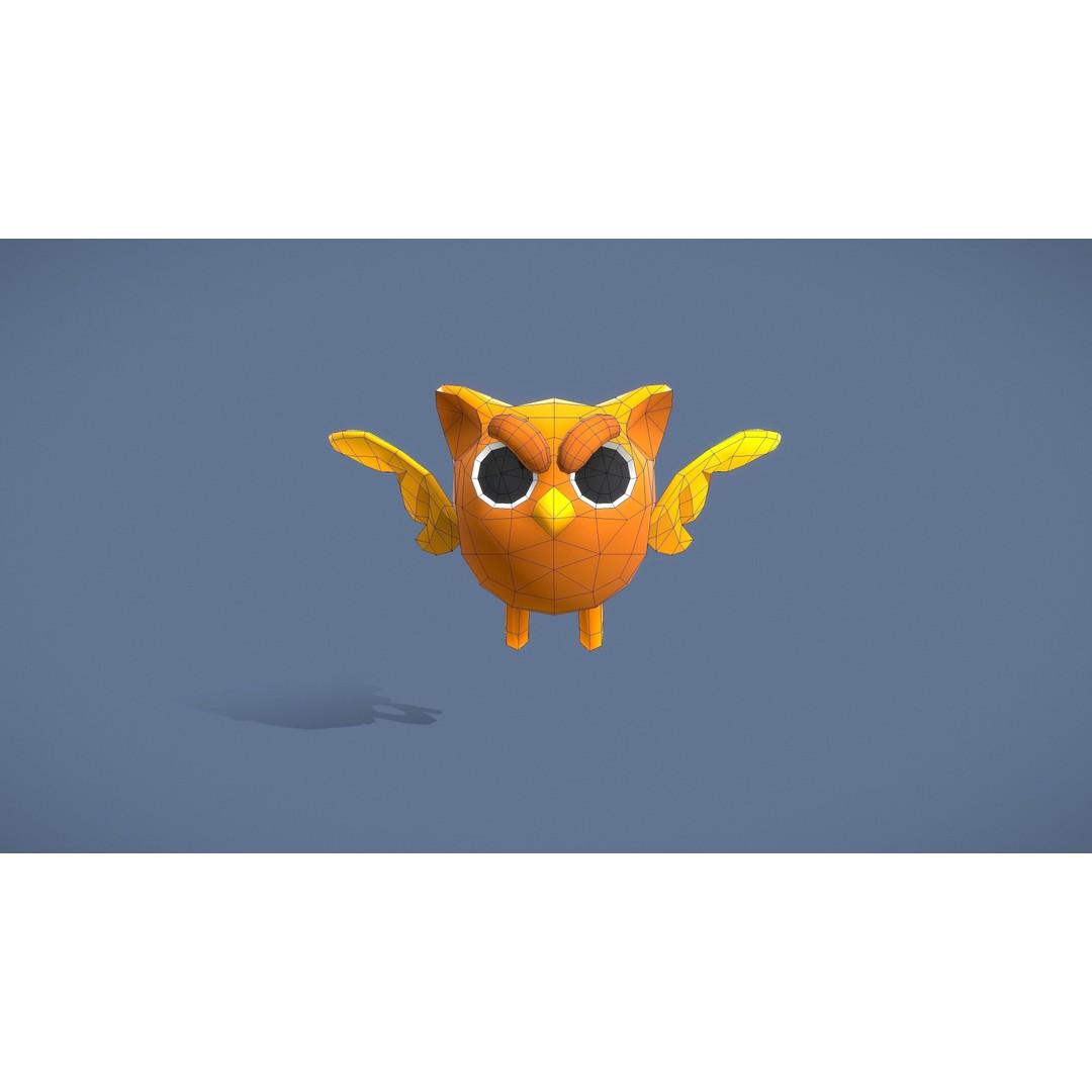 Cartoon Characters 3D Model – Low Poly Game Asset, Rigged & Animated - View 64
