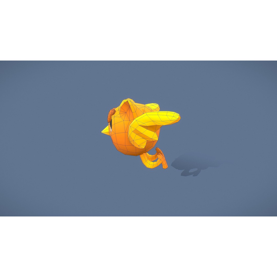 Cartoon Characters 3D Model – Low Poly Game Asset, Rigged & Animated - View 66