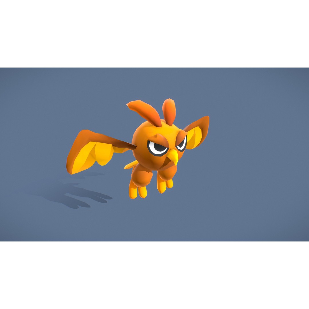 Cartoon Characters 3D Model – Low Poly Game Asset, Rigged & Animated - View 67