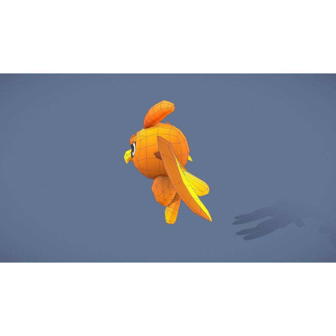 Cartoon Characters 3D Model – Low Poly Game Asset, Rigged & Animated - View 70