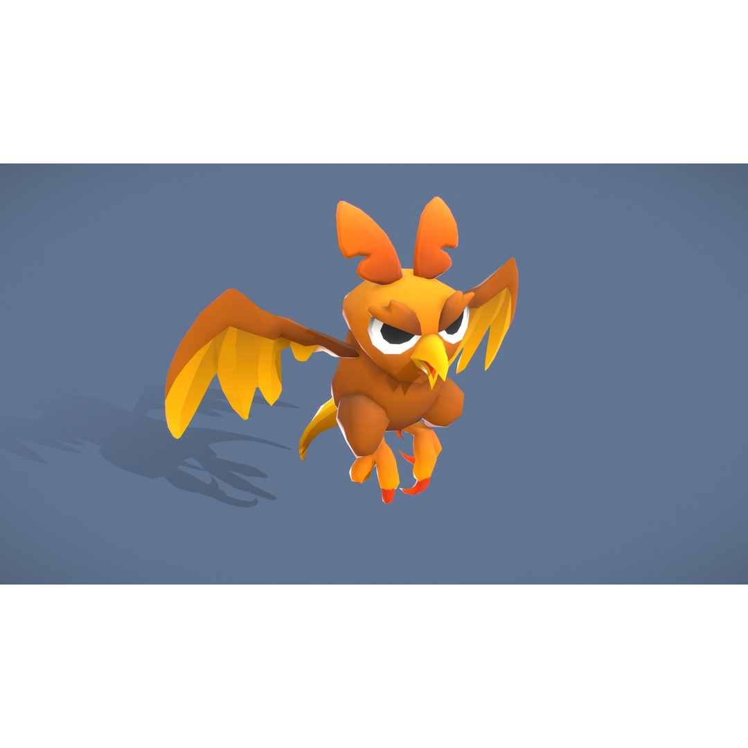Cartoon Characters 3D Model – Low Poly Game Asset, Rigged & Animated - View 72