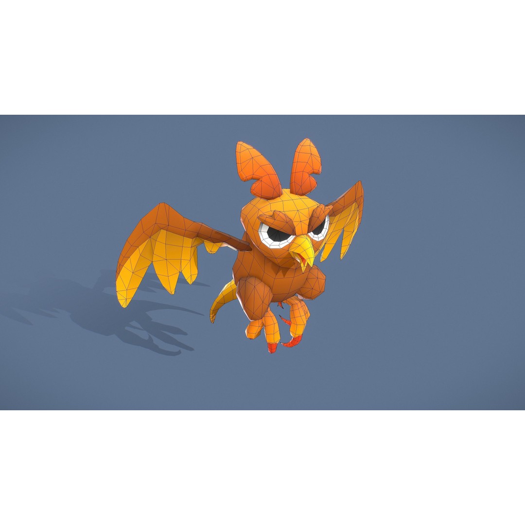 Cartoon Characters 3D Model – Low Poly Game Asset, Rigged & Animated - View 73
