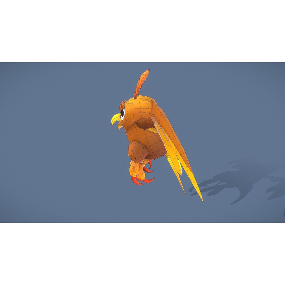 Cartoon Characters 3D Model – Low Poly Game Asset, Rigged & Animated - View 74