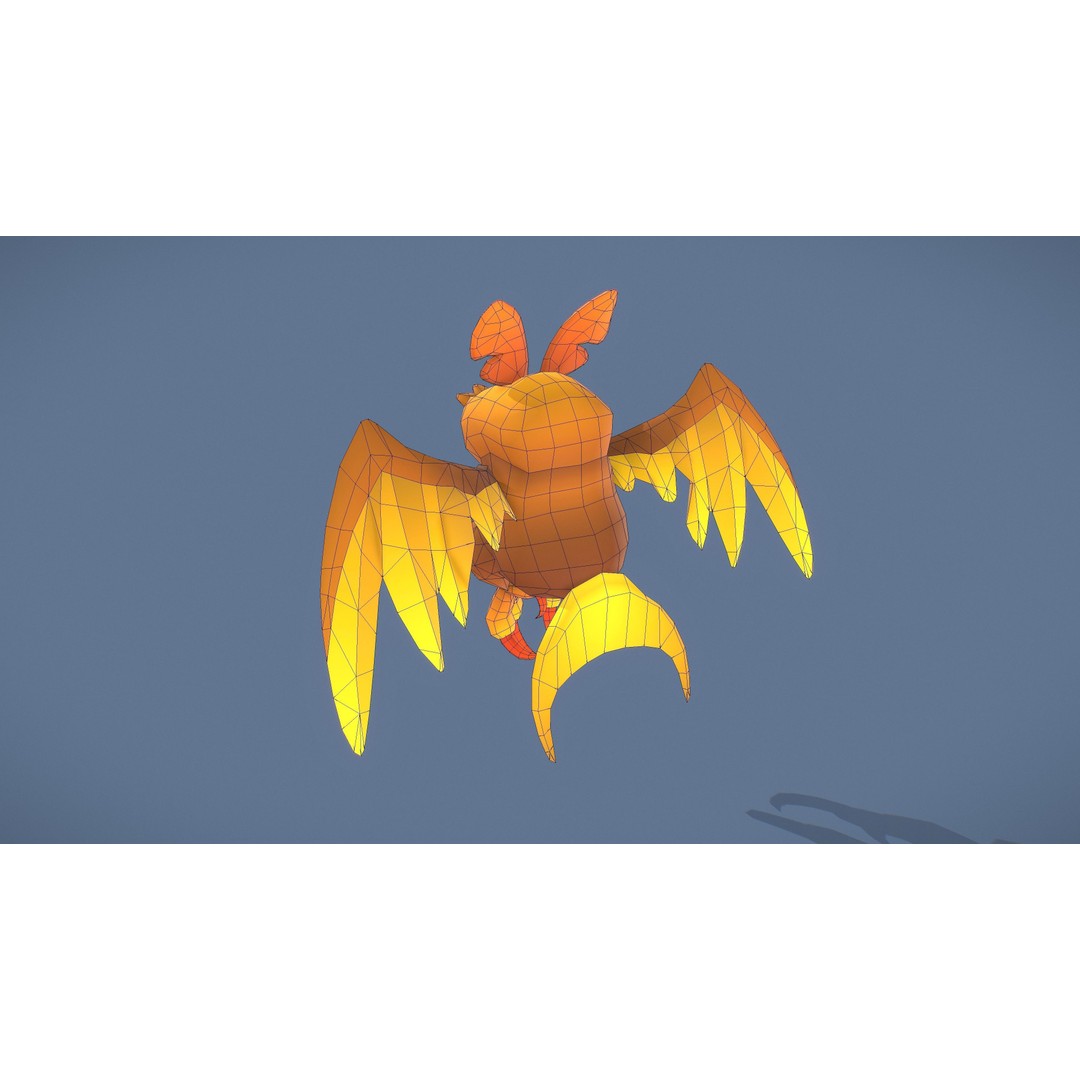 Cartoon Characters 3D Model – Low Poly Game Asset, Rigged & Animated - View 75