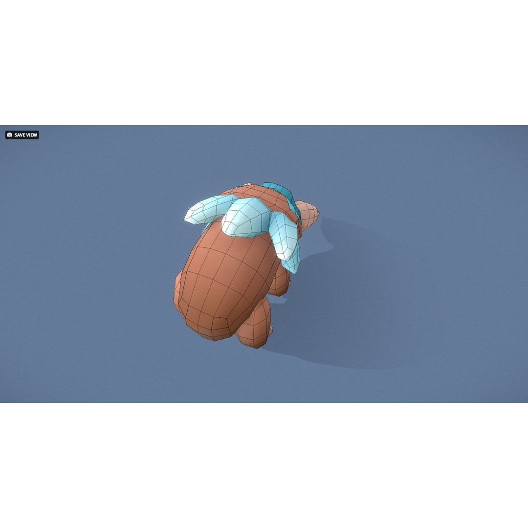 Cartoon Characters 3D Model – Low Poly Game Asset, Rigged & Animated - View 79