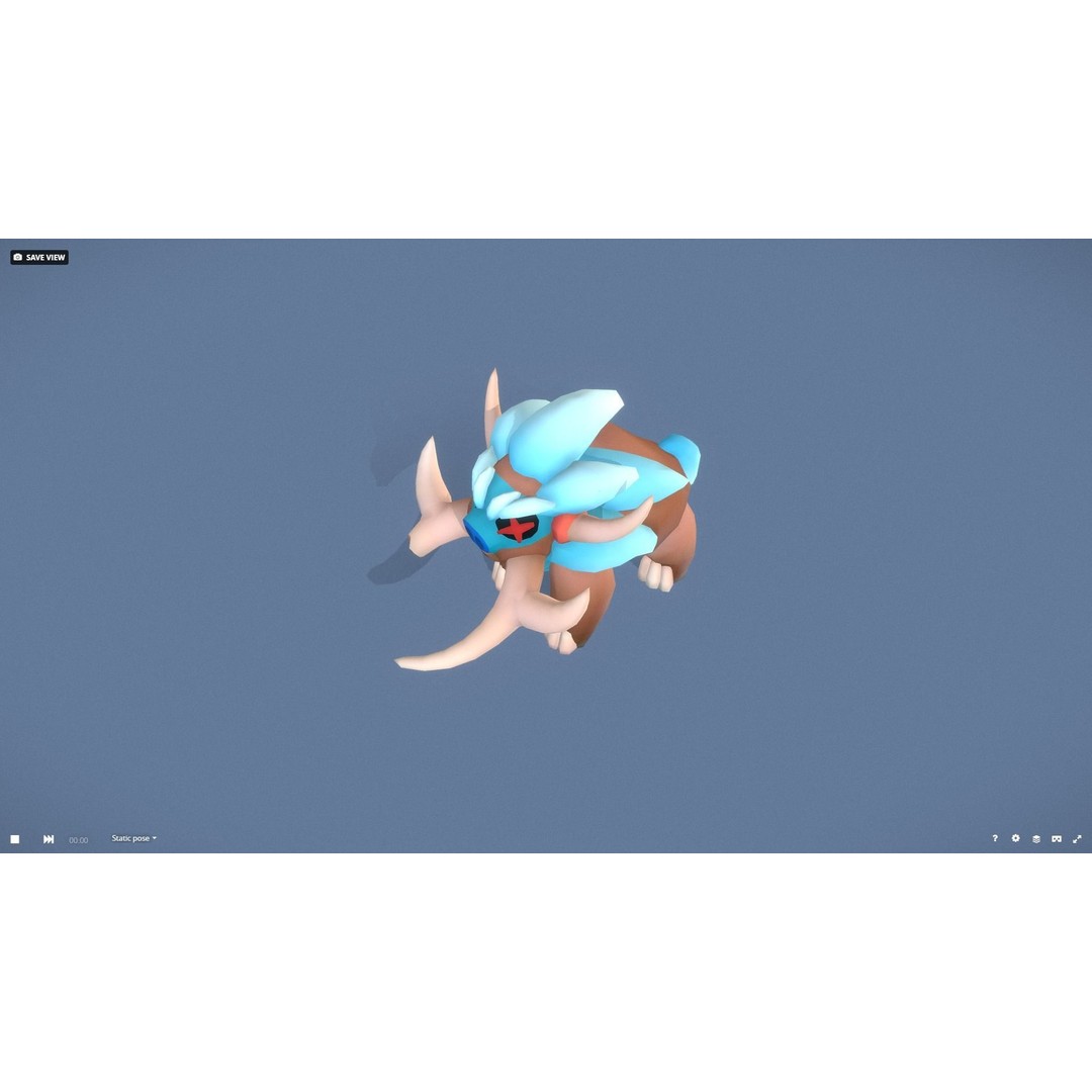 Cartoon Characters 3D Model – Low Poly Game Asset, Rigged & Animated - View 85