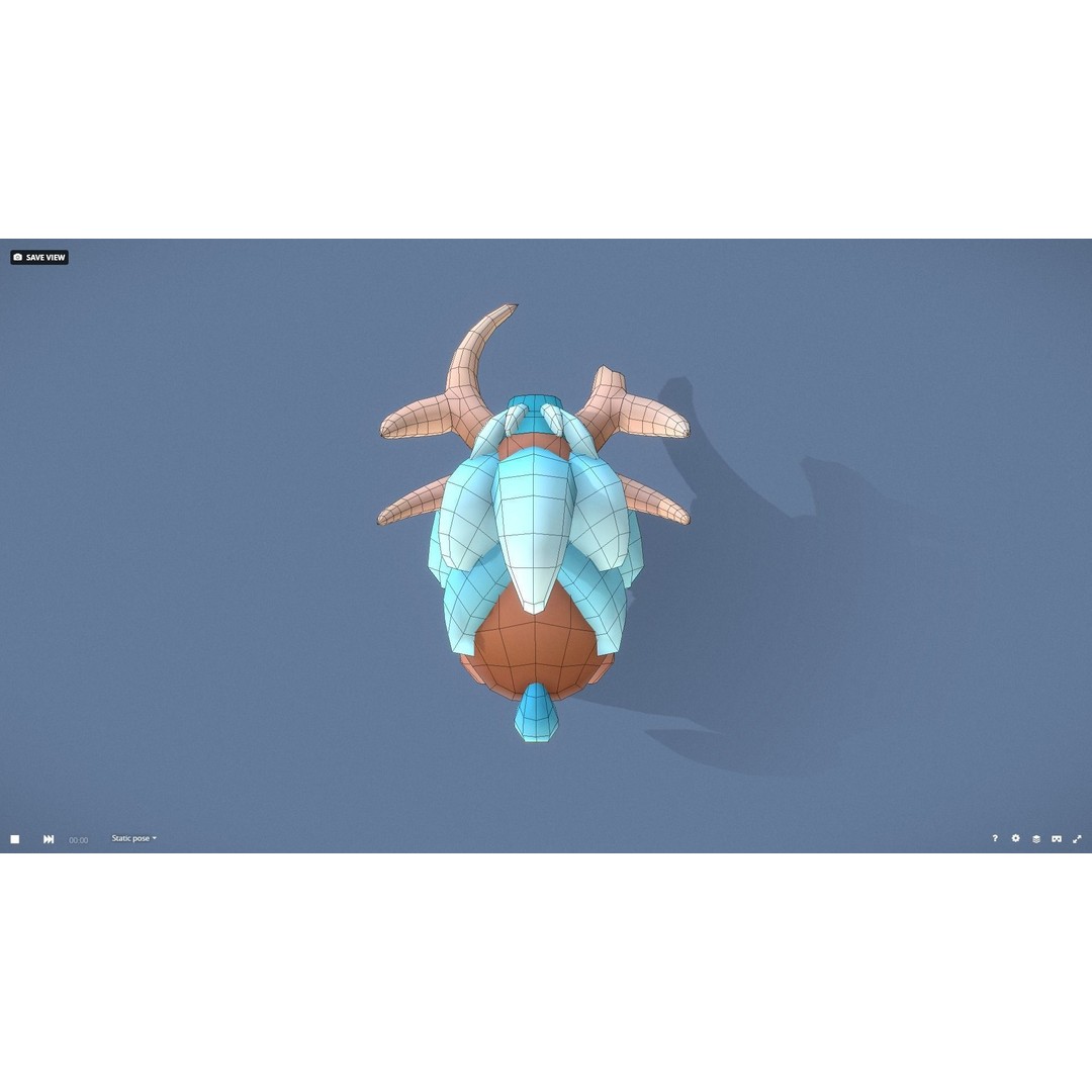 Cartoon Characters 3D Model – Low Poly Game Asset, Rigged & Animated - View 87