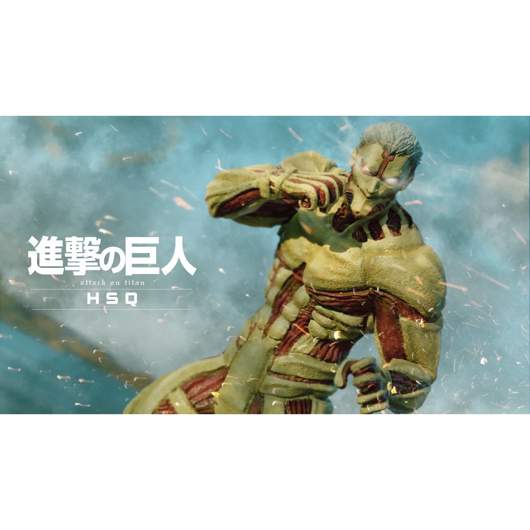 Armored Titan Reiner Braun 3D Model – High Poly Rigged Character, FBX