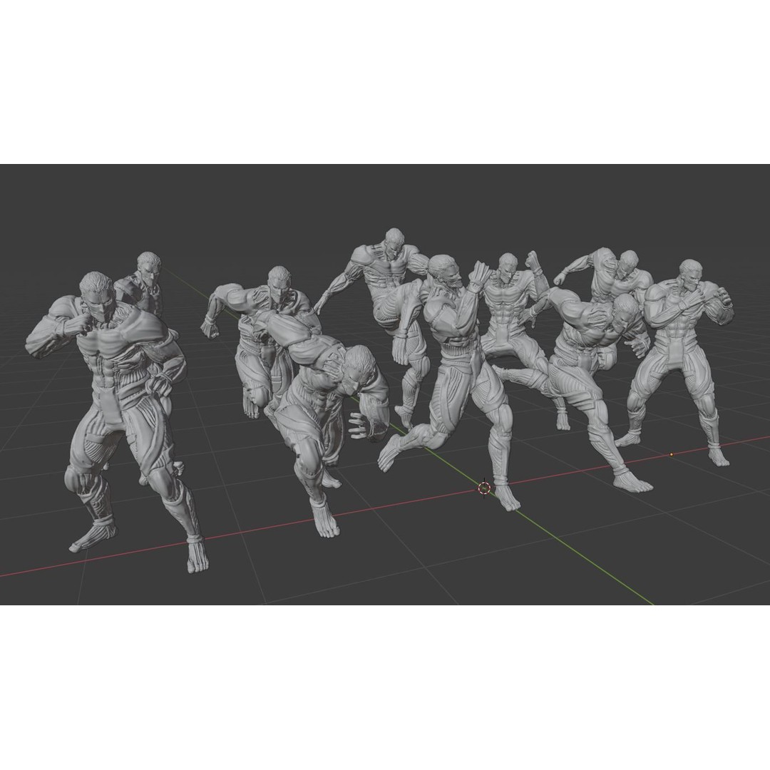Armored Titan Reiner Braun 3D Model – High Poly Rigged Character, FBX - View 15