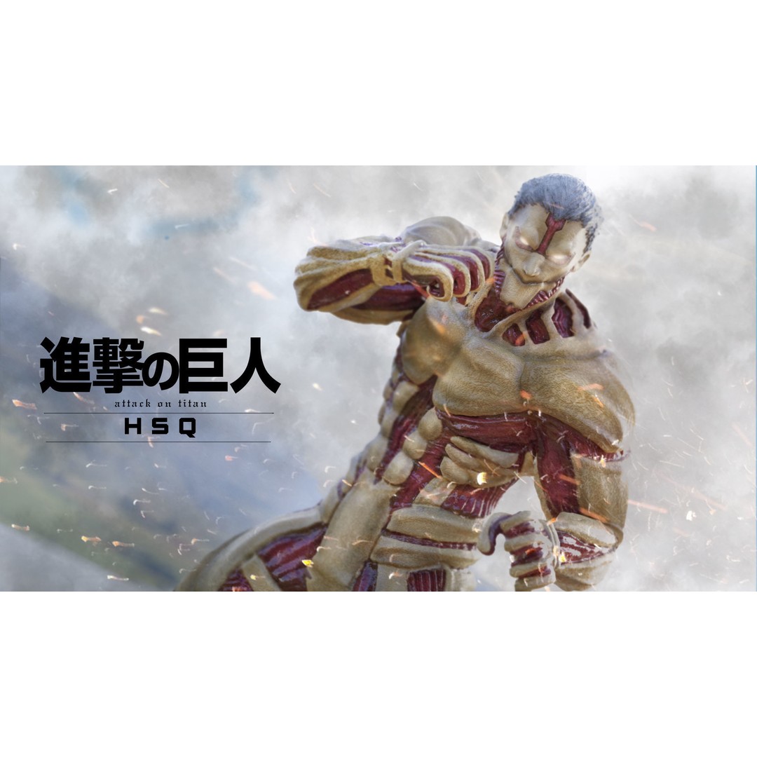 Armored Titan Reiner Braun 3D Model – High Poly Rigged Character, FBX - View 29