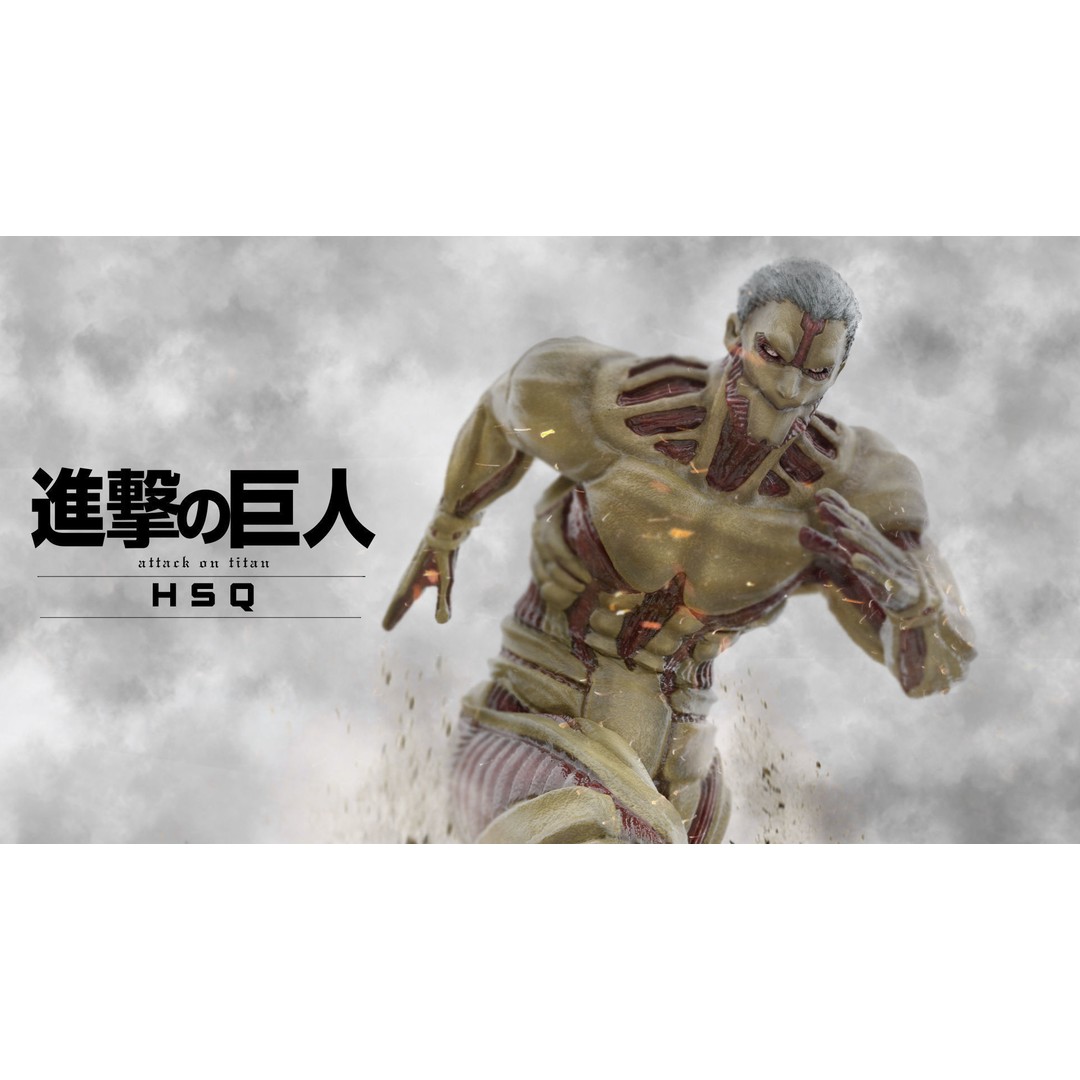 Armored Titan Reiner Braun 3D Model – High Poly Rigged Character, FBX - View 4