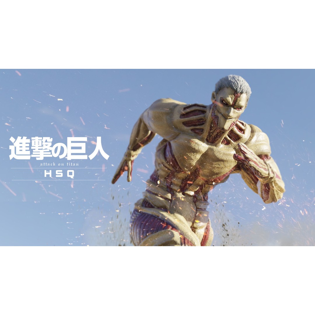 Armored Titan Reiner Braun 3D Model – High Poly Rigged Character, FBX - View 5