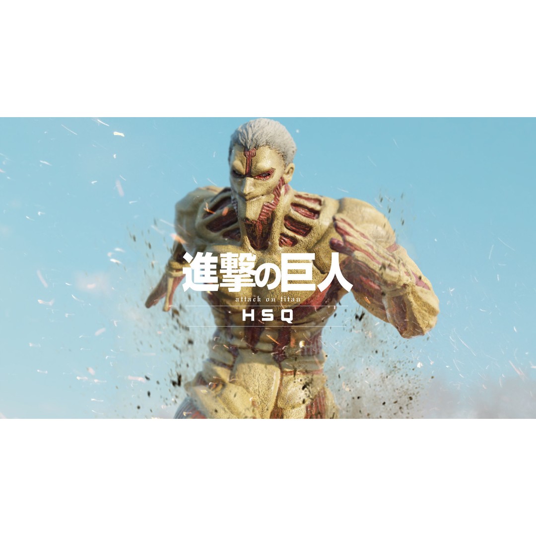Armored Titan Reiner Braun 3D Model – High Poly Rigged Character, FBX - View 6