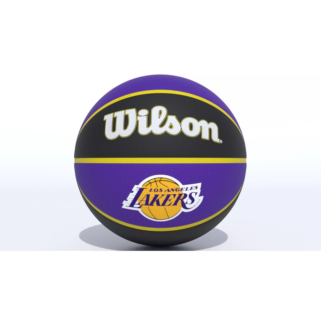 Los Angeles Lakers Basketball 3D Model – PBR Textured, Game Ready Formats - View 3