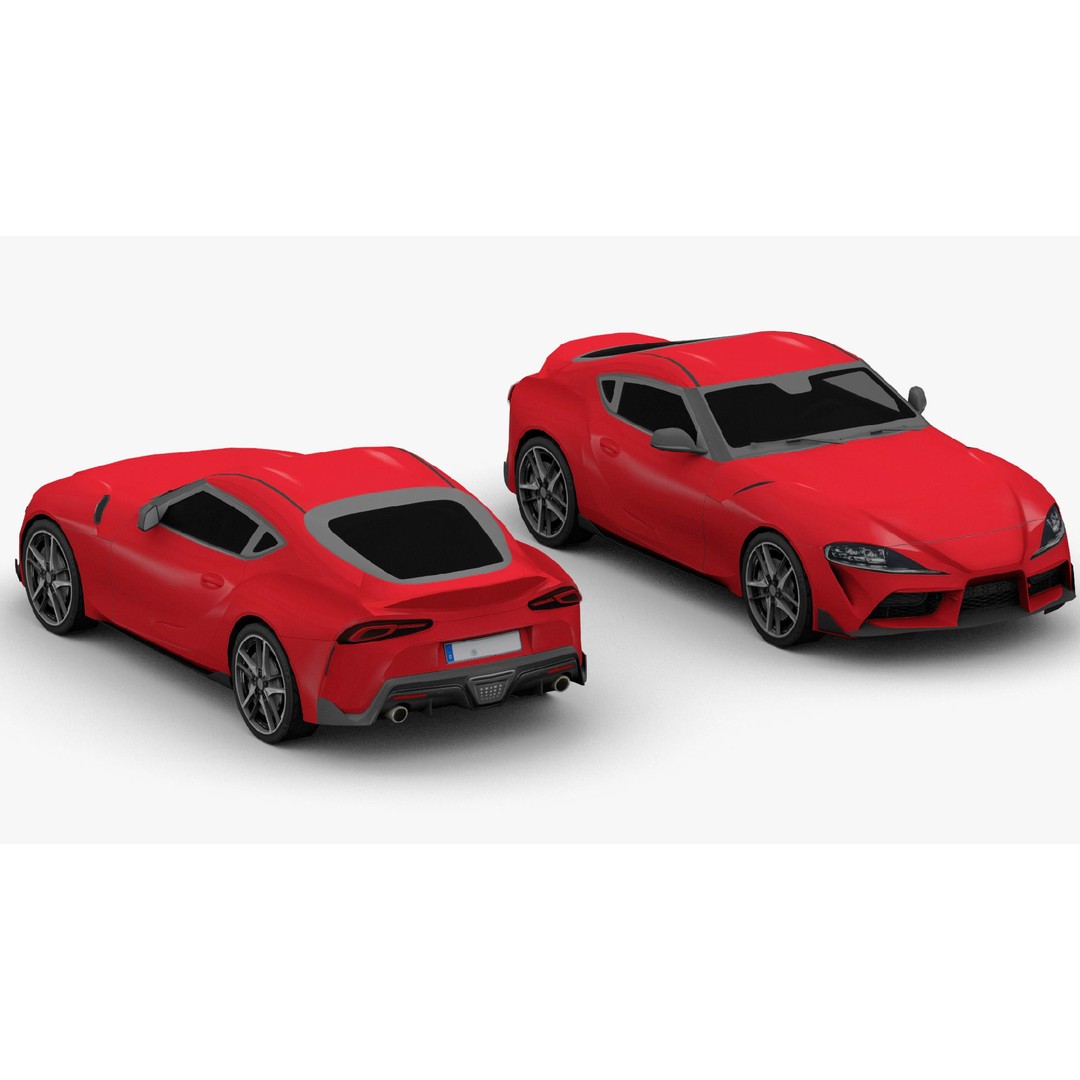 Extreme Vehicle Pack 3D Model – Low Poly Game Assets, FBX, OBJ - View 27