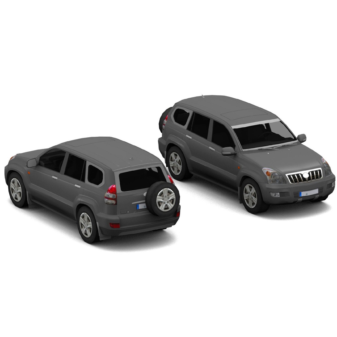 Extreme Vehicle Pack 3D Model – Low Poly Game Assets, FBX, OBJ - View 33