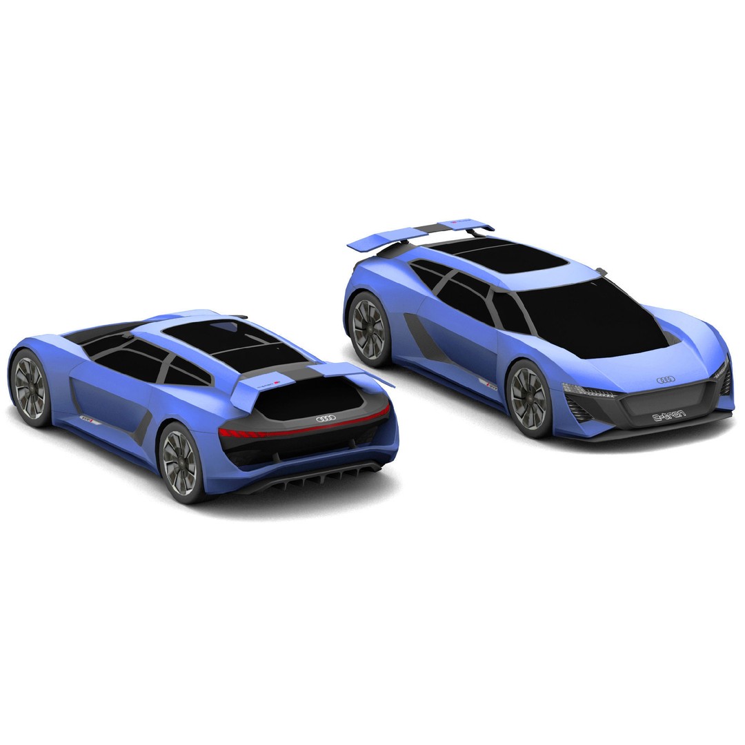 Extreme Vehicle Pack 3D Model – Low Poly Game Assets, FBX, OBJ - View 4