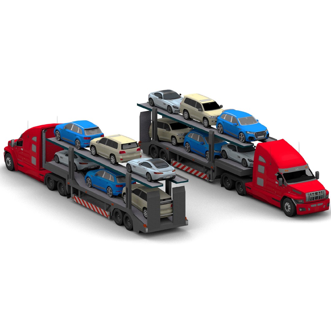 Extreme Vehicle Pack 3D Model – Low Poly Game Assets, FBX, OBJ - View 48