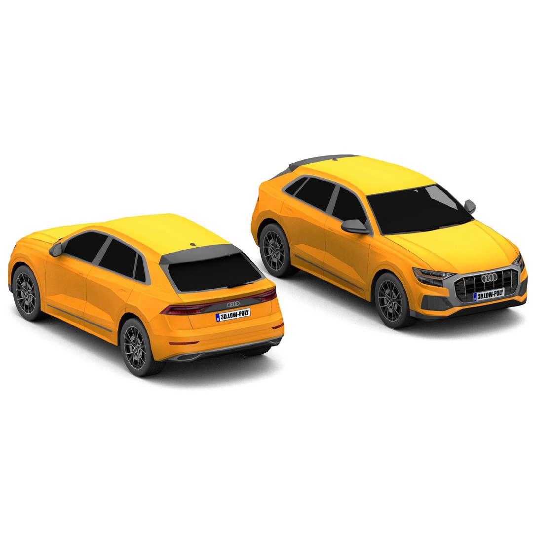 Extreme Vehicle Pack 3D Model – Low Poly Game Assets, FBX, OBJ - View 5