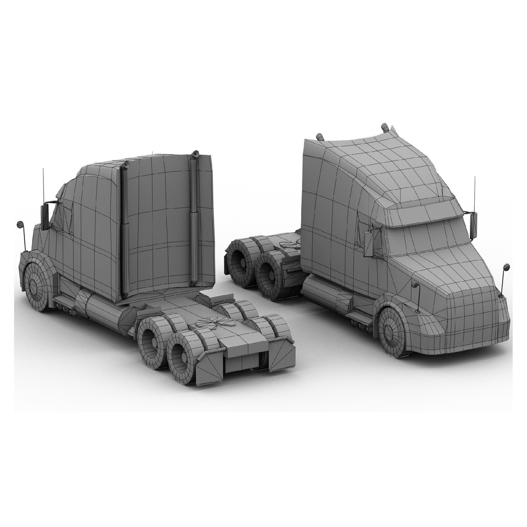 Extreme Vehicle Pack 3D Model – Low Poly Game Assets, FBX, OBJ - View 71