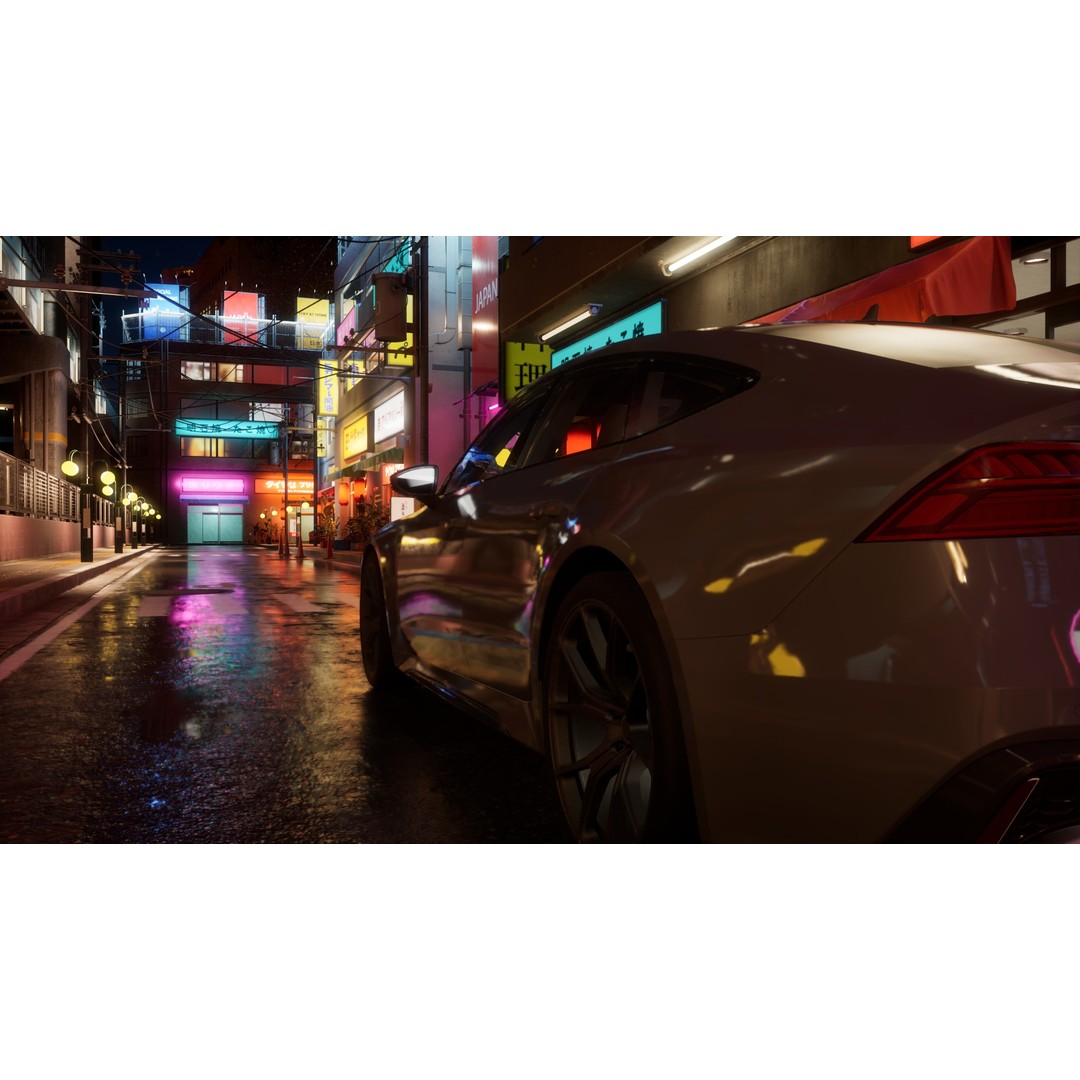 Audi RS7 C8 3D Model – Low Poly Game Asset, FBX, OBJ, Blender - View 11