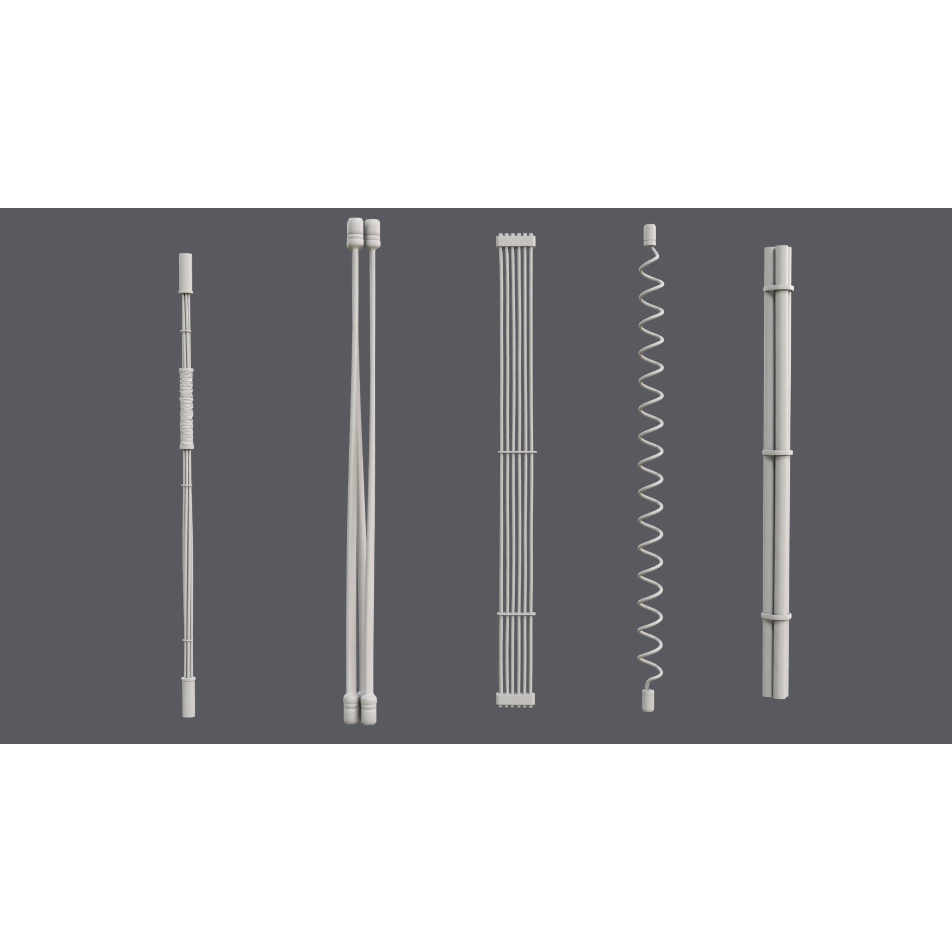 Cable Set 02 - Game-Ready 3D Model - View 11
