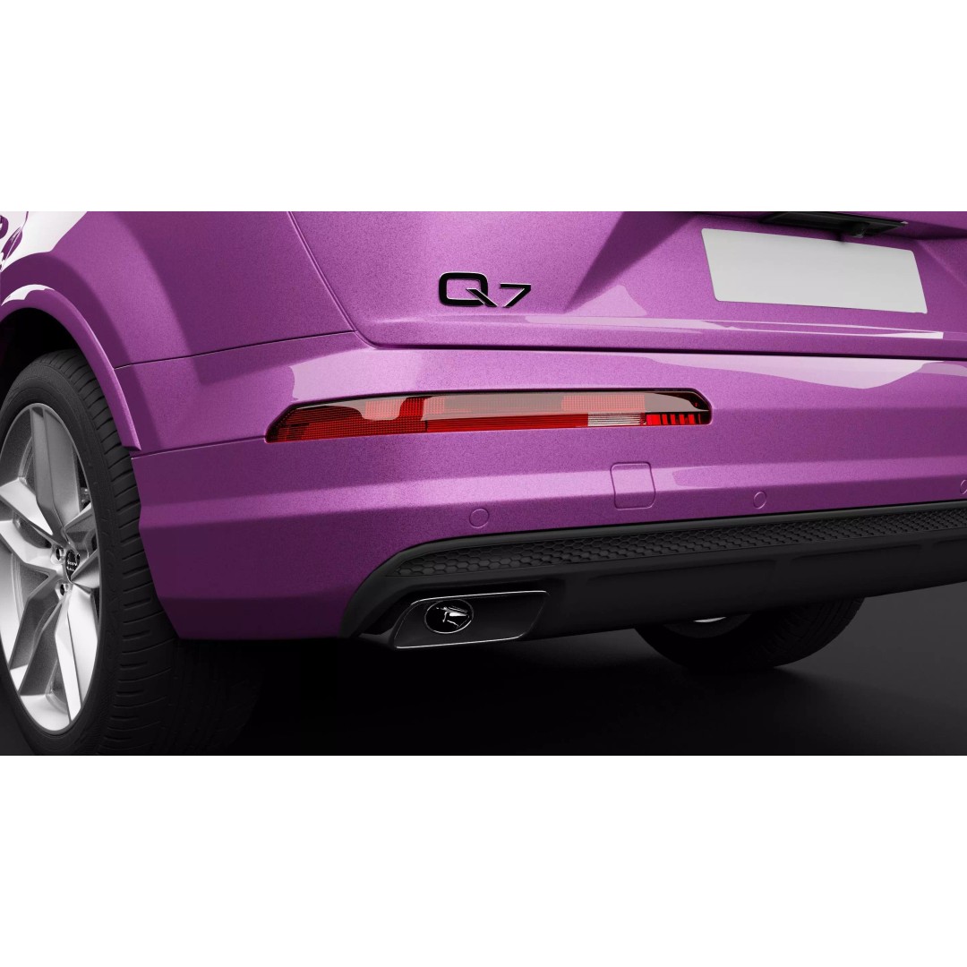 Audi Q7 TFSI e Fuchsia 3D Model – Rigged PBR Asset, Blender, FBX, OBJ - View 15