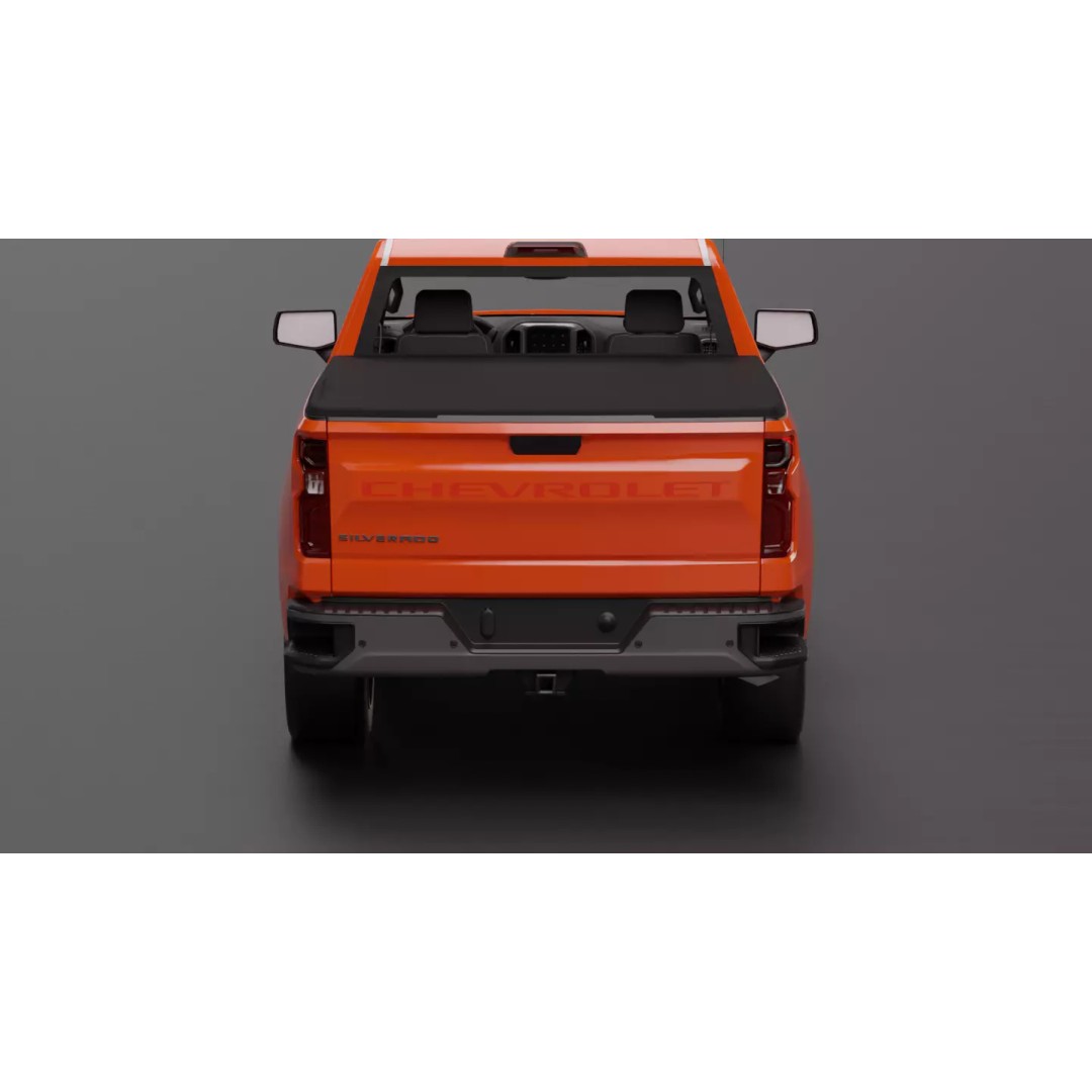Chevrolet Silverado 2020 3D Model – High-Fidelity Vehicle Asset, FBX - View 11