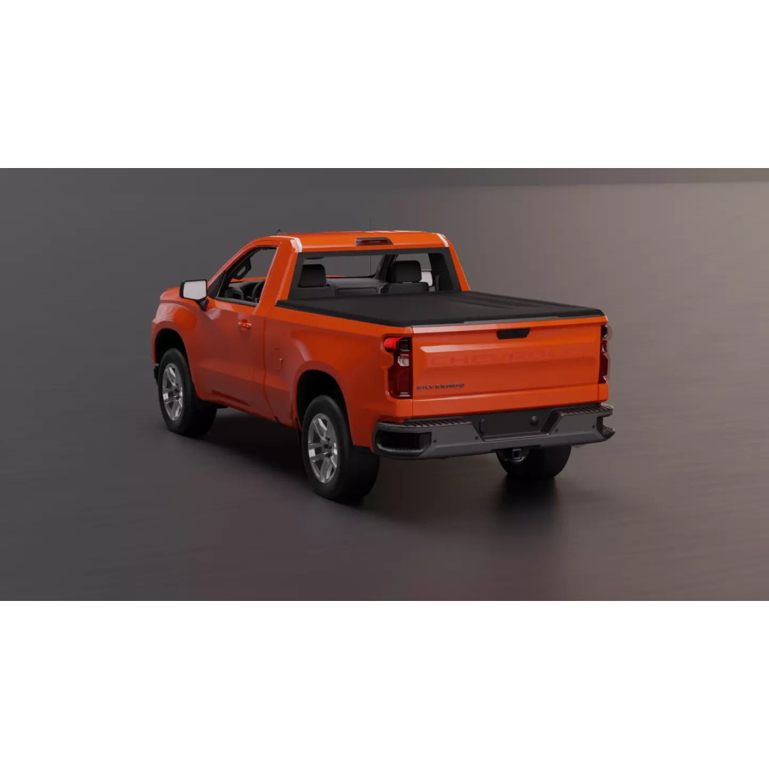 Chevrolet Silverado 2020 3D Model – High-Fidelity Vehicle Asset, FBX - View 20