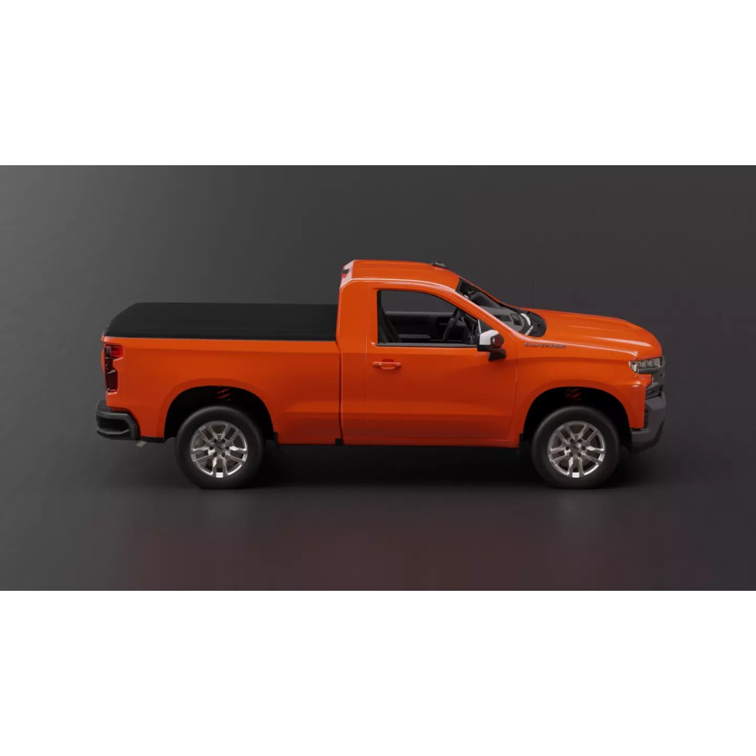 Chevrolet Silverado 2020 3D Model – High-Fidelity Vehicle Asset, FBX - View 25