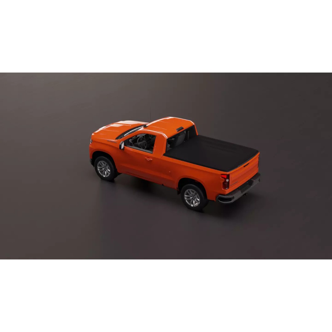 Chevrolet Silverado 2020 3D Model – High-Fidelity Vehicle Asset, FBX - View 29