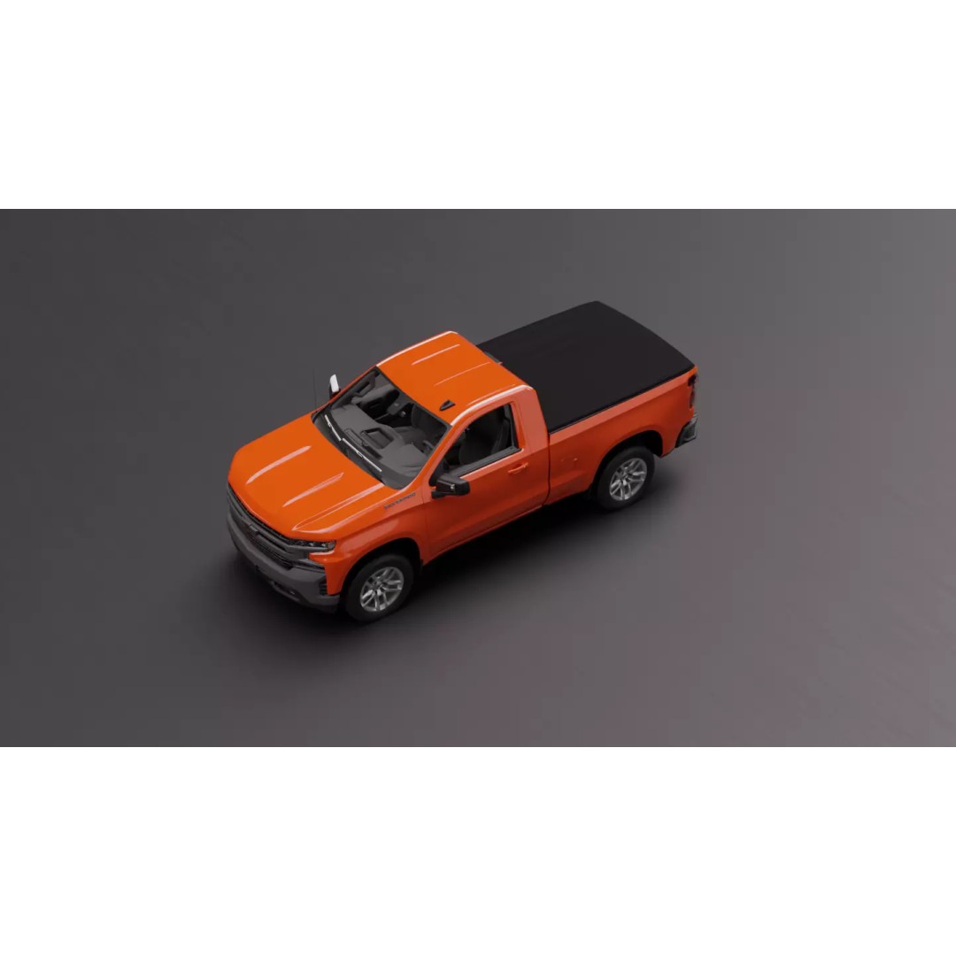 Chevrolet Silverado 2020 3D Model – High-Fidelity Vehicle Asset, FBX - View 9