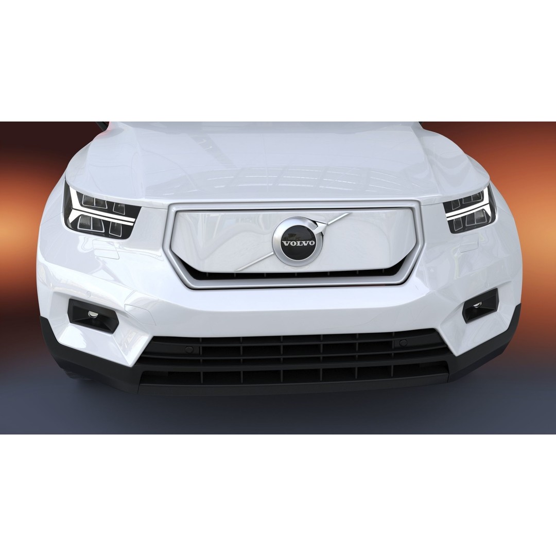 2020 Volvo XC40 Recharge 3D Model – High Quality SUV Asset, FBX, OBJ - View 12