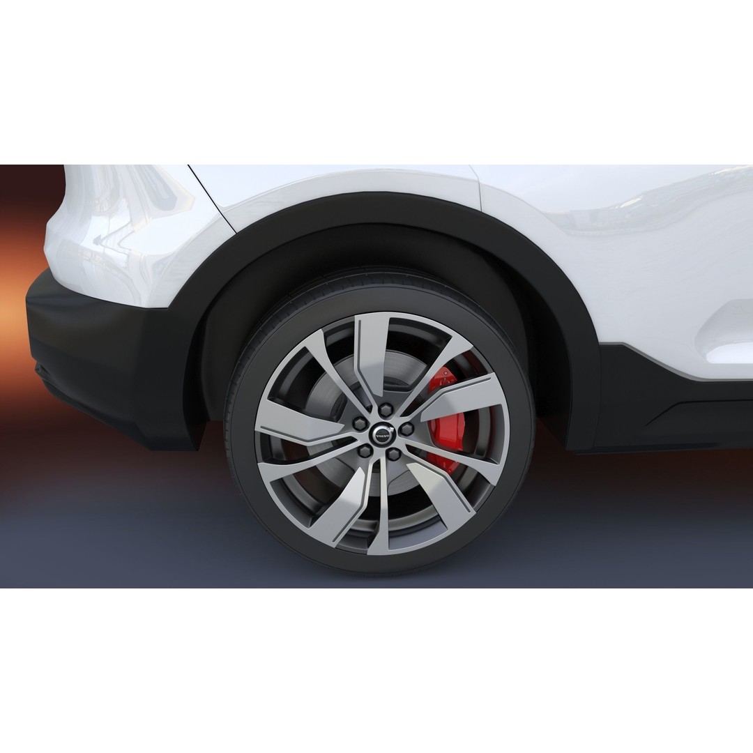 2020 Volvo XC40 Recharge 3D Model – High Quality SUV Asset, FBX, OBJ - View 14